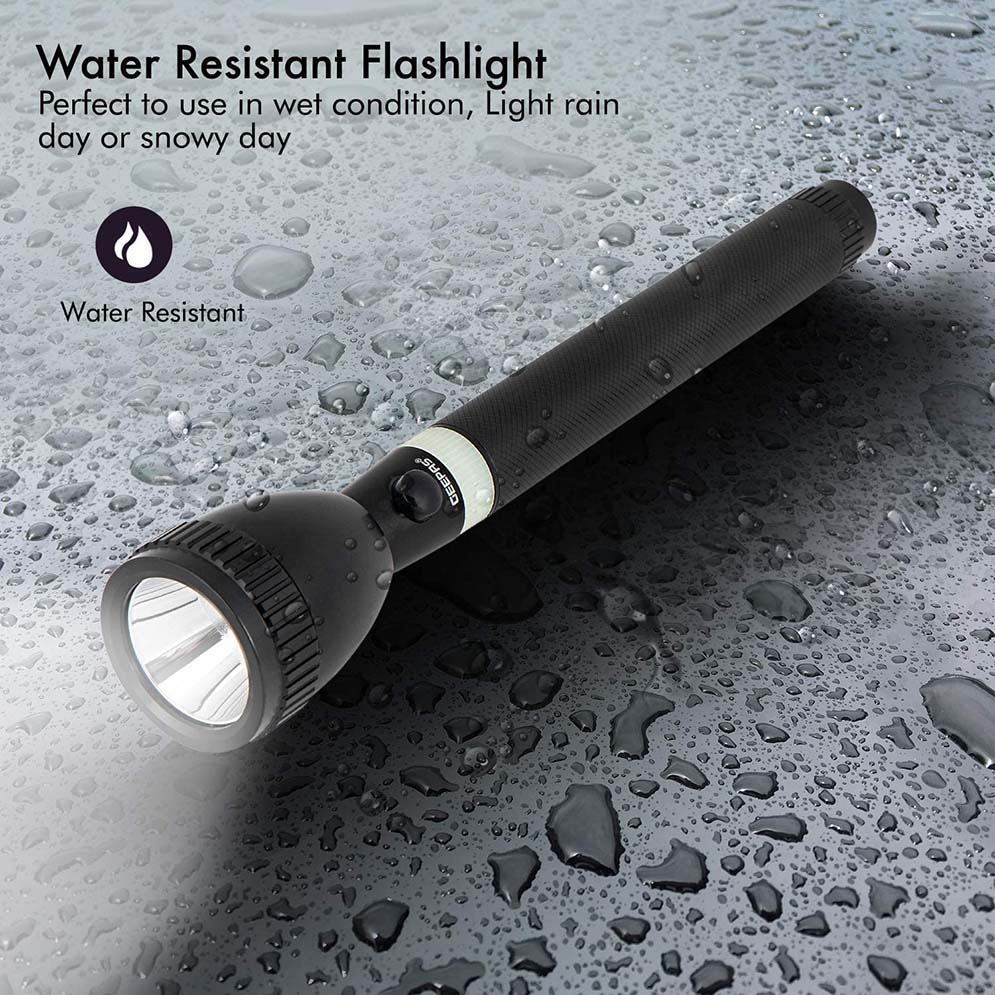 Geepas Gfl N Rechargeable Led Flashlight Gadgetoo Bd