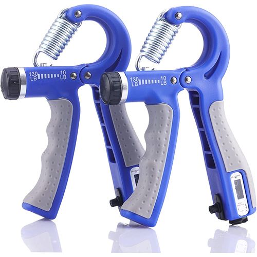 6 50Kg Adjustable Heavy Grips Hand Gripper Gym Power Fitness Hand