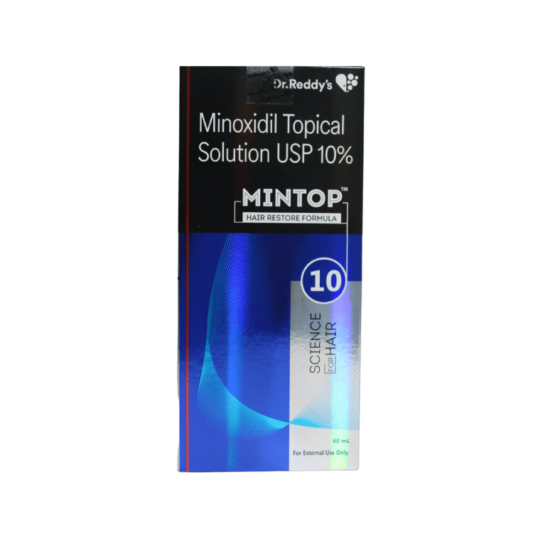 Dr Reddy S Minoxidil Topical Solution USP 10 Mintop Hair Restor