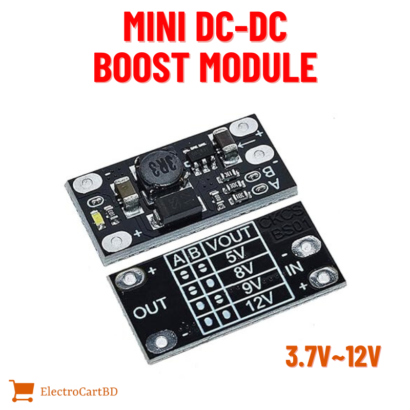 Mini Dc Dc Boost Step Up Converter Voltage Regulator Pcb Board Module