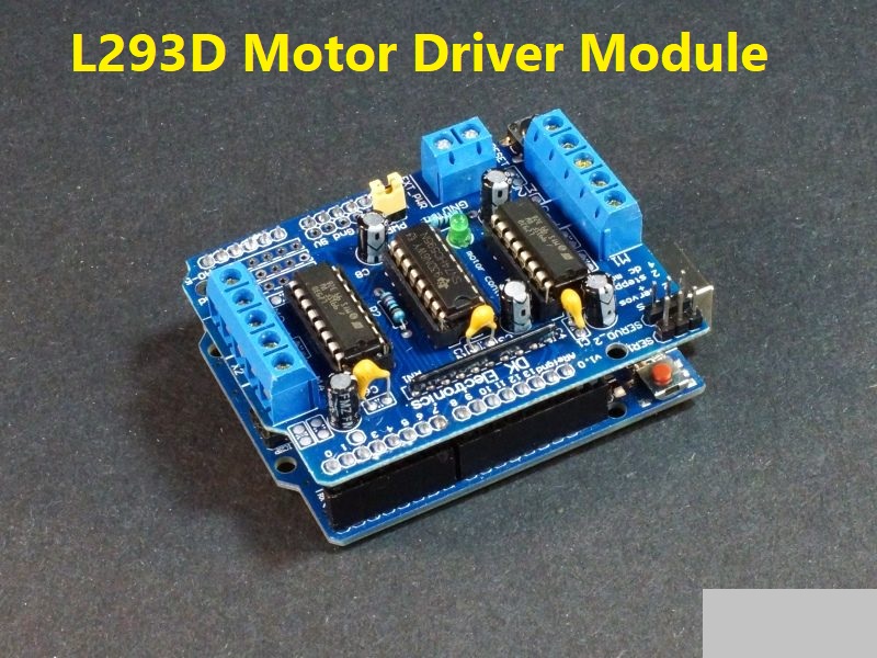 BLUE L293D Motor Driver Module L293D Motor Driver Shield Expansion