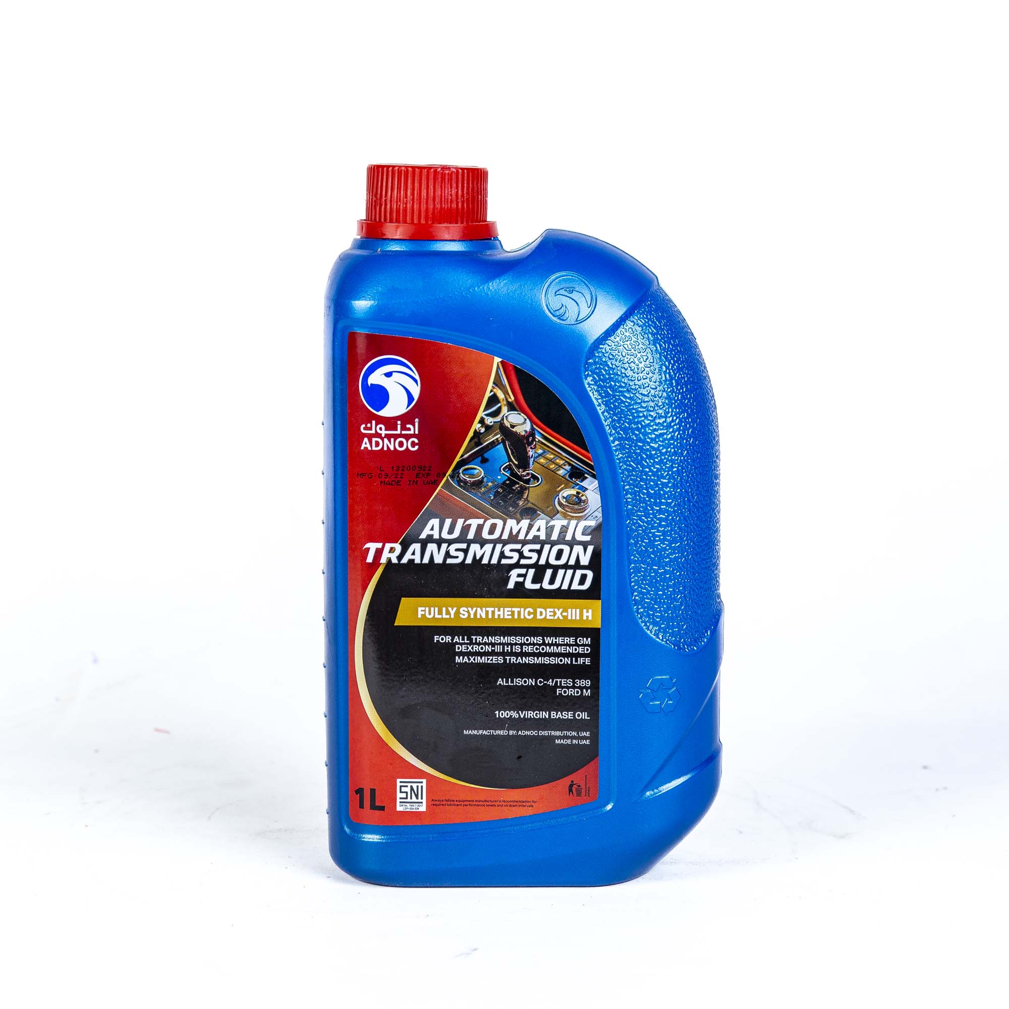 Adnoc Atf Dx Iii H Fully Synthetic Automatic Transmission Fluid