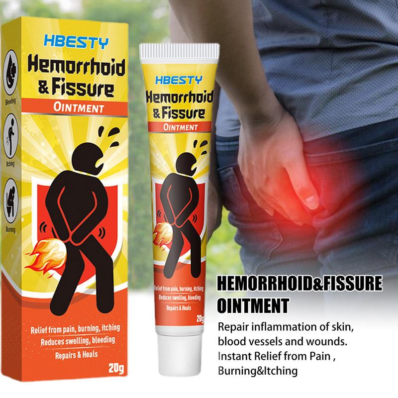 1pcs Chinese Herbal Hemorrhoid Ointment Internal Piles External Anal