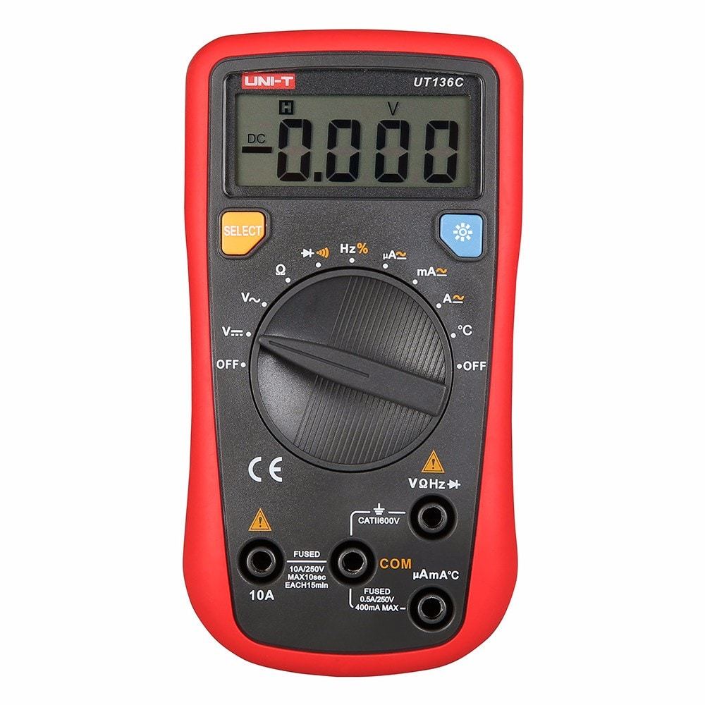 UNI - T UT136C Auto Range Digital Multimeter Palm Tool