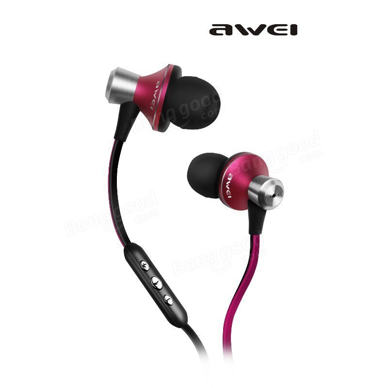 Awei TE-850vi In-Ear Clear Bass With Mic Headset Headphone Earphone For iPhone 6S iPod Samsung HTC