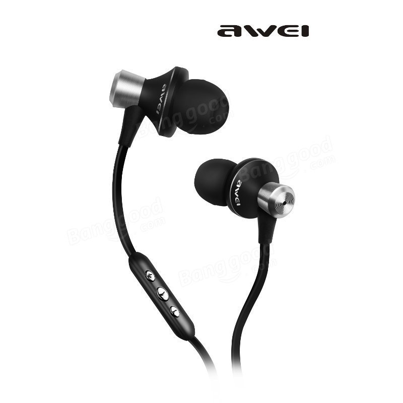 Awei TE-850vi In-Ear Clear Bass With Mic Headset Headphone Earphone For iPhone 6S iPod Samsung HTC