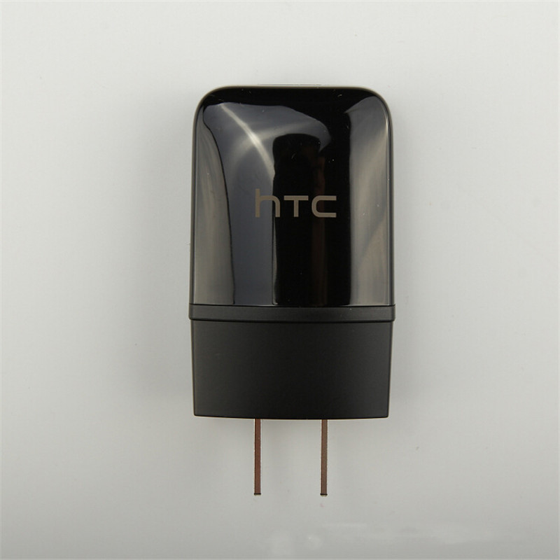 Real Genuine Original HTC US Plug Adapter 5V 1.5A USB Wall Charger for HTC One X M7 M8 M9 iPhone Samsung HTC Charger US Type
