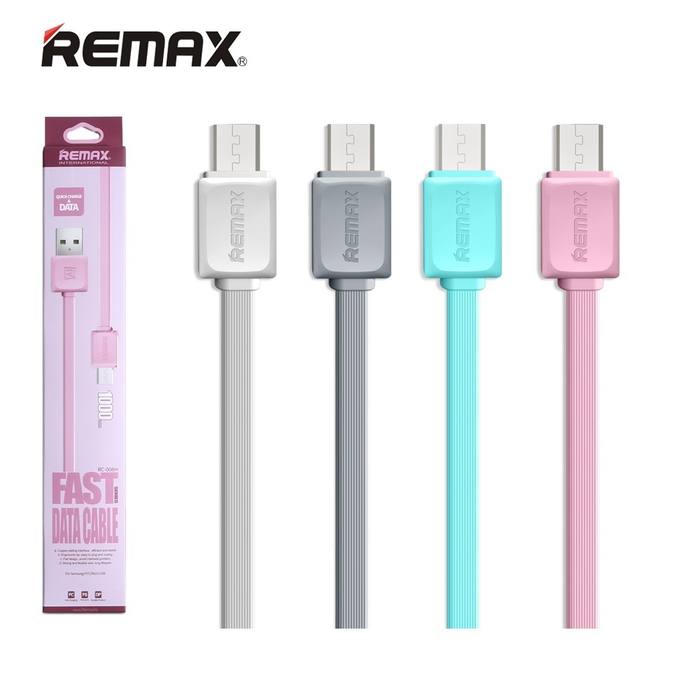 New Style Remax Fast Date USB Cable Micro Mobile Phone Fast Charging Data Sync Cable Strong Best Micro USB Cable Free Shipping