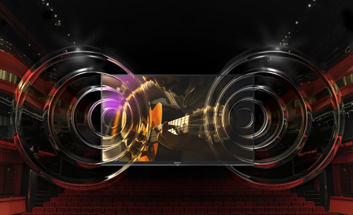 ClearAudio+ of Sony 55 inch 4K Ultra HD TV