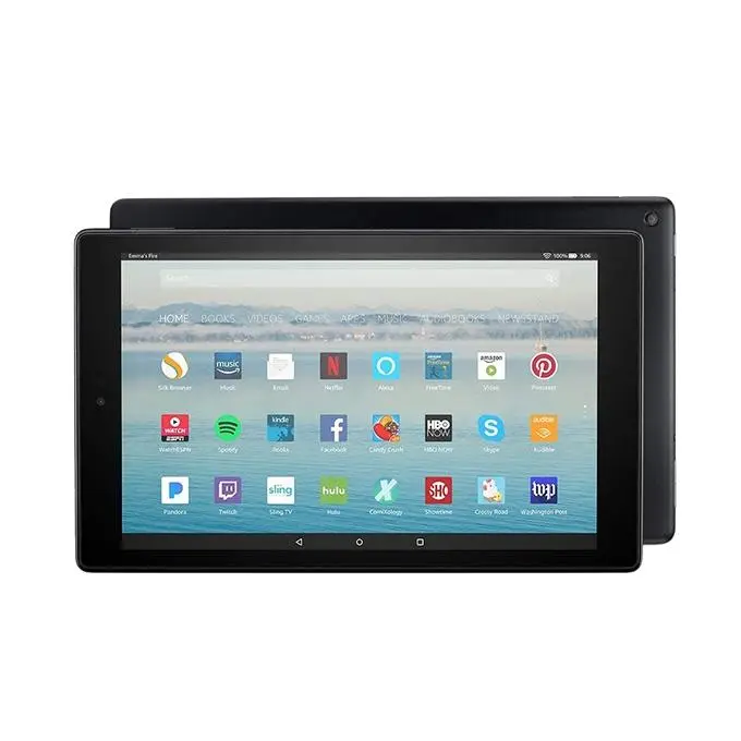Fire HD 10 Tablet with Alexa Hands-Free - 10.1 Full HD Display - 32 GB - Black