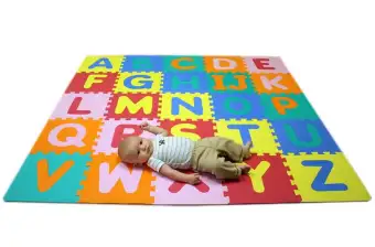 Foam Floor Alphabet Puzzle Mat Big Multicolour Buy Online At