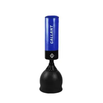 Standing Punching Bag Black And Blue