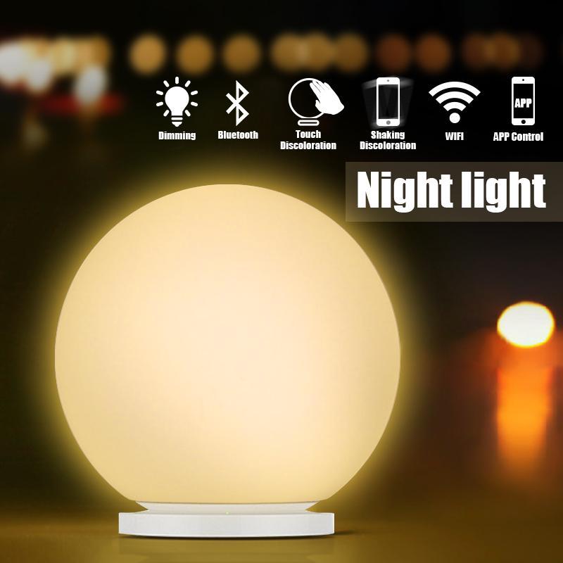 Mipow BTL301W Playbulb Bluetooth LED Sphere Smart Night Light Mobile App Control. 