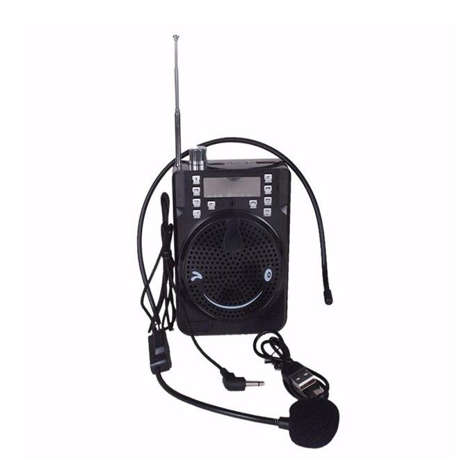 Portable Mic and Speaker - Black. 