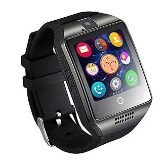 New Digital Touch Smart Watch Clock Q18 Smartwatch Support Sim Tf Card  Phone Call Push Message Camera For Android Ios Phone - Smart Watches -  AliExpress