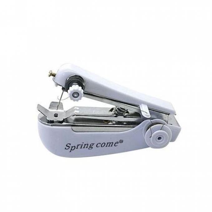 Mini Handheld Sewing Machine White সেলাই মেশিন