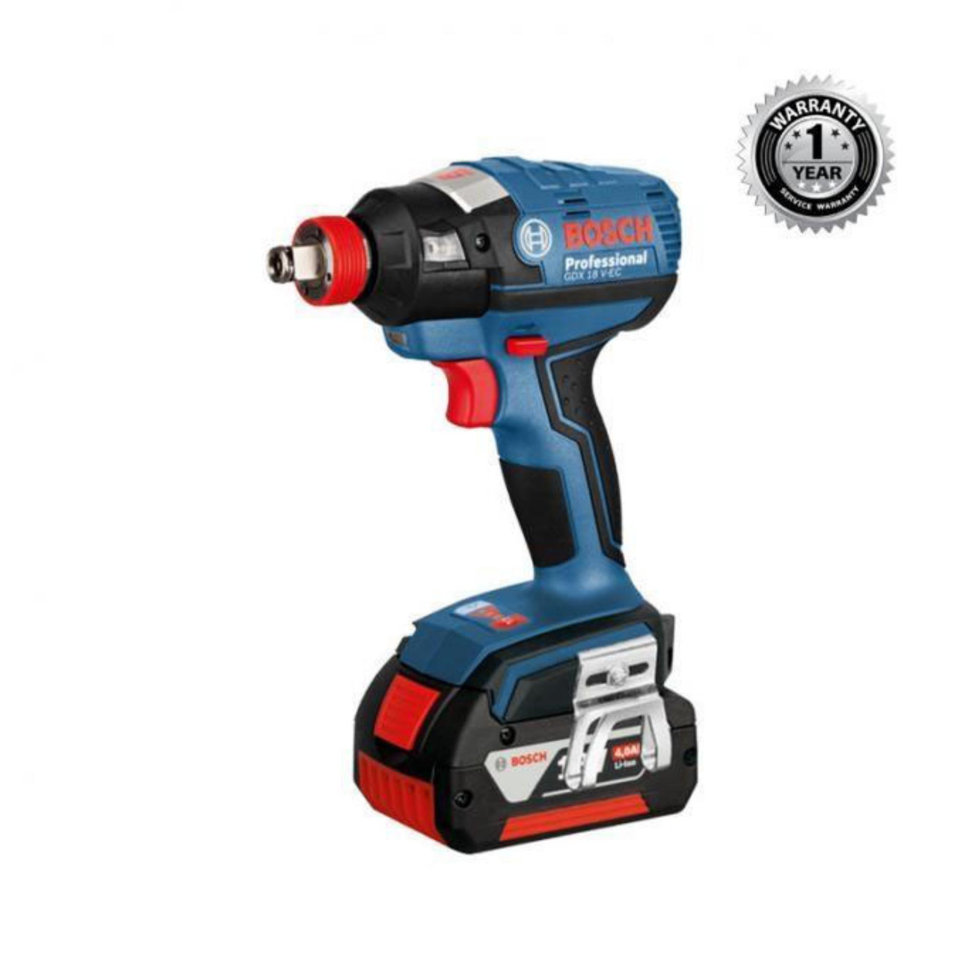 Gdx 18v Ec Cordless Impact Wrench Blue And Black Buy Online At