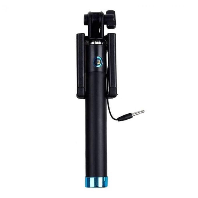 Monopod Selfie Stick  - Black and Blue