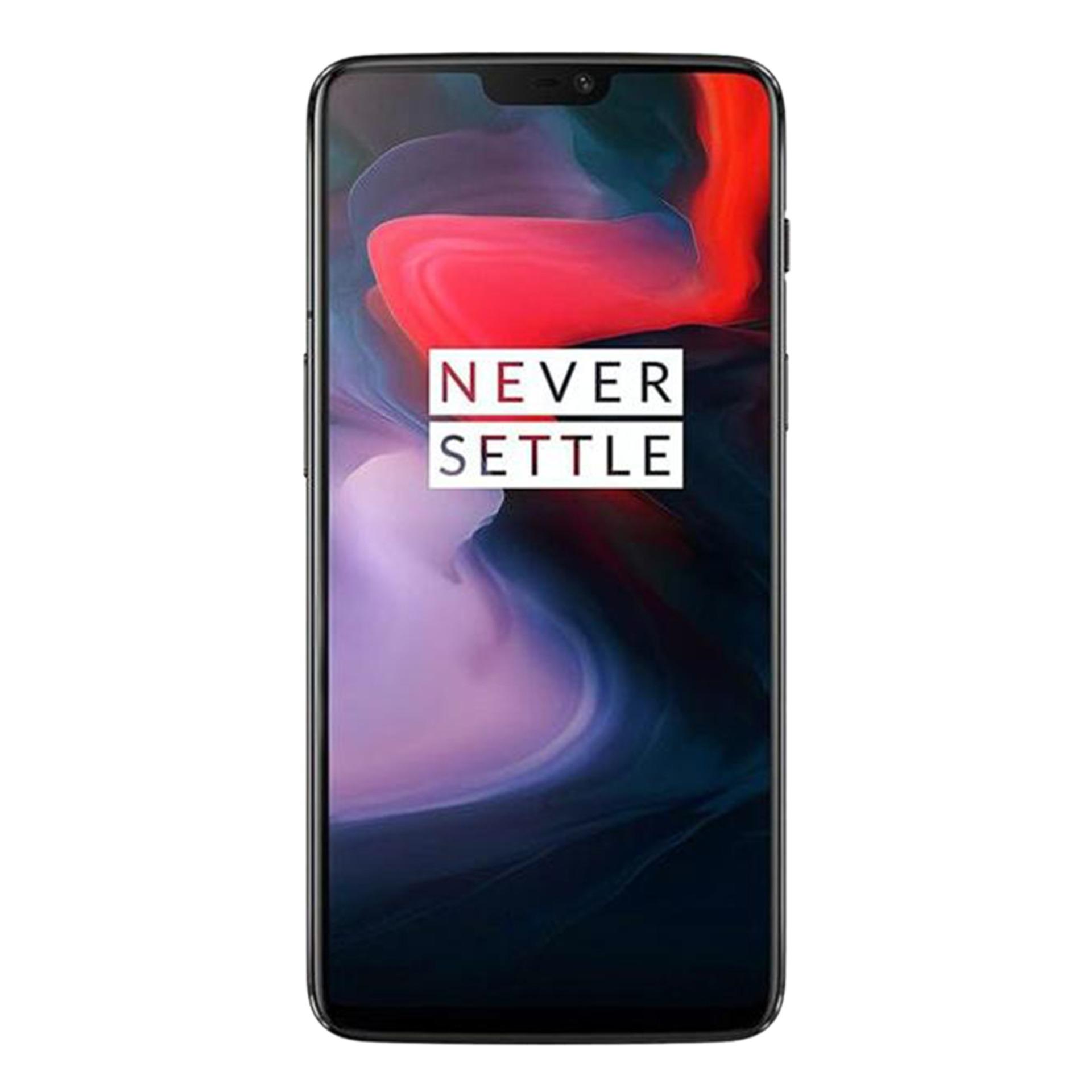 OnePlus 6 Smartphone - 6.28" - 8GB RAM - 128GB ROM - 16MP Camera - Mirror Black. 
