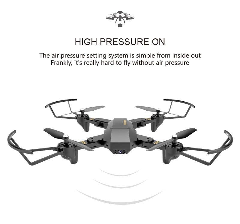 Eagle Pro Drone S9 Foldable Selfie Drone with WiFi FPV HD Camera 2.4G 4 Axis Helicopter Altitude Hold Quadcopter. 