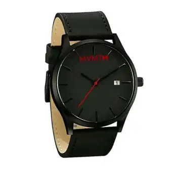 black gents watch