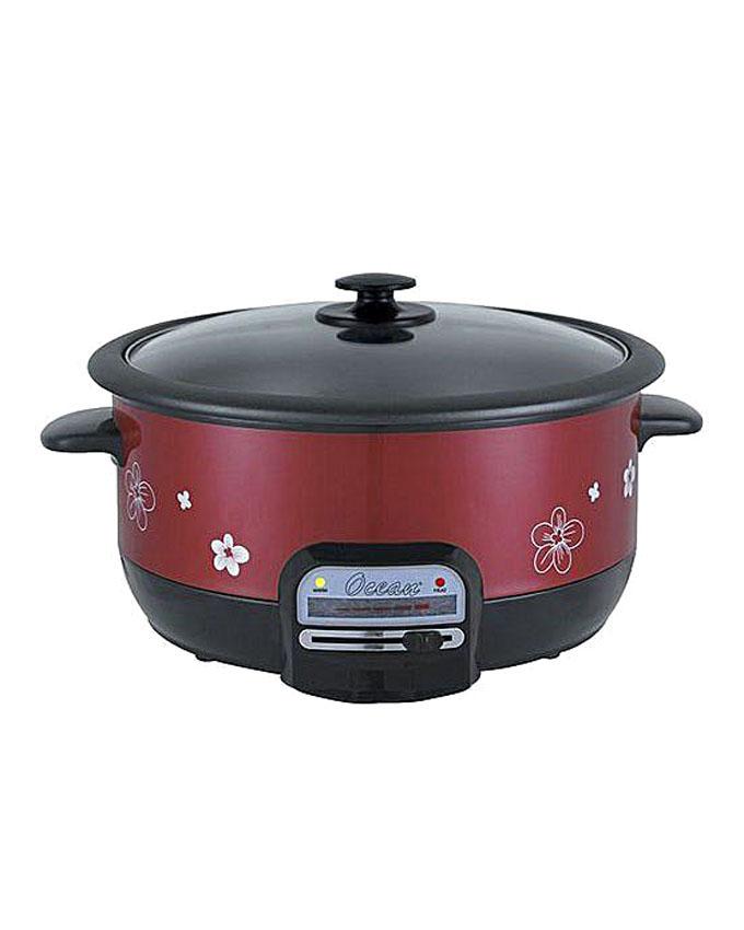 Multi Cooker - OMC30R  - 3.0L - Black and Red. 