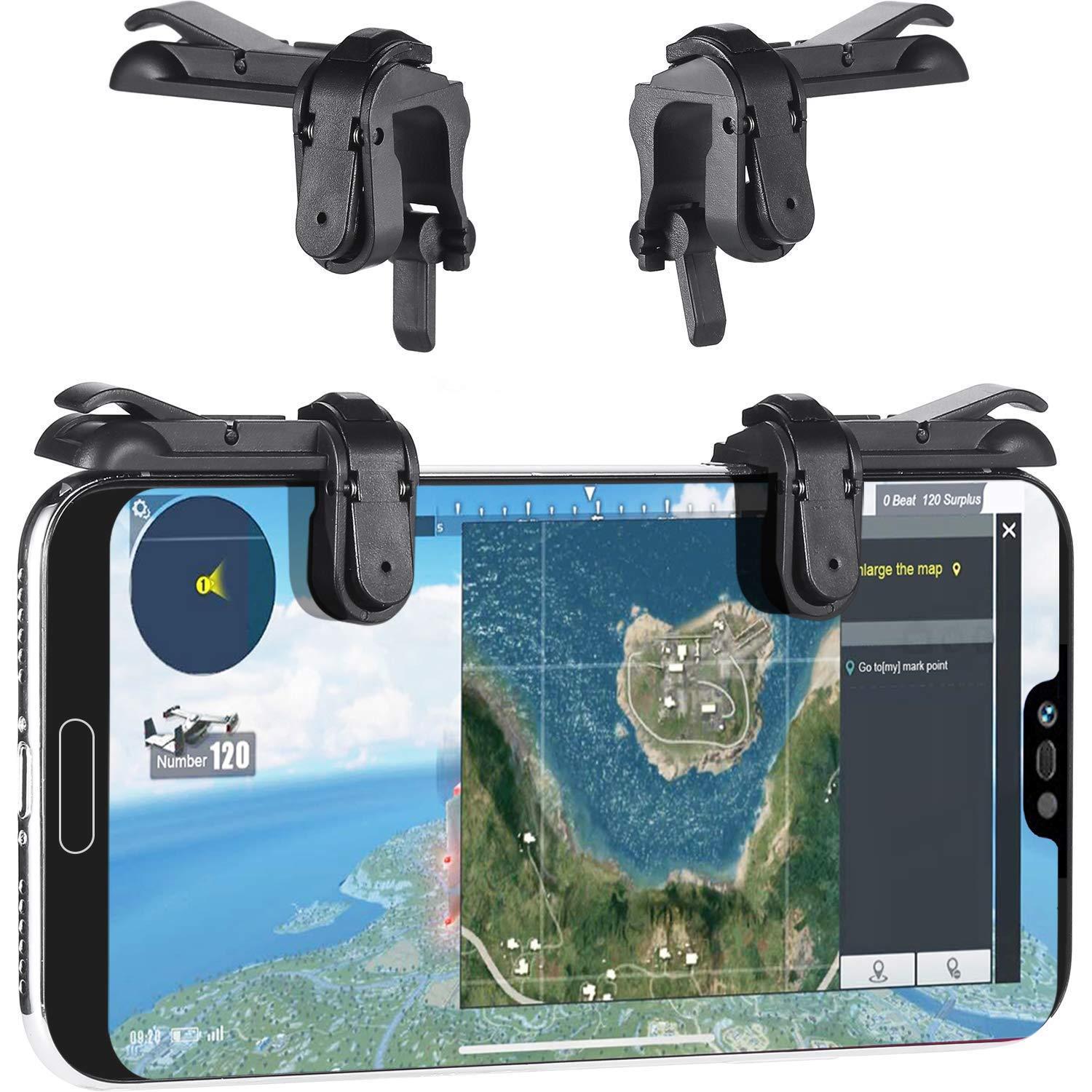Best PUBG and Shooting Game Controller for any Smartphone - Black. 