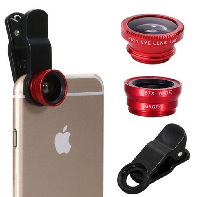 Mobile Zoom Lenses - Red