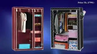 Cloth And Storage Wardrobe Model 28109 Buy Online At Best Prices