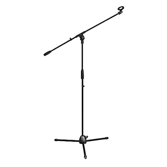 Stainless Steel Microphone Stand Black zDrop