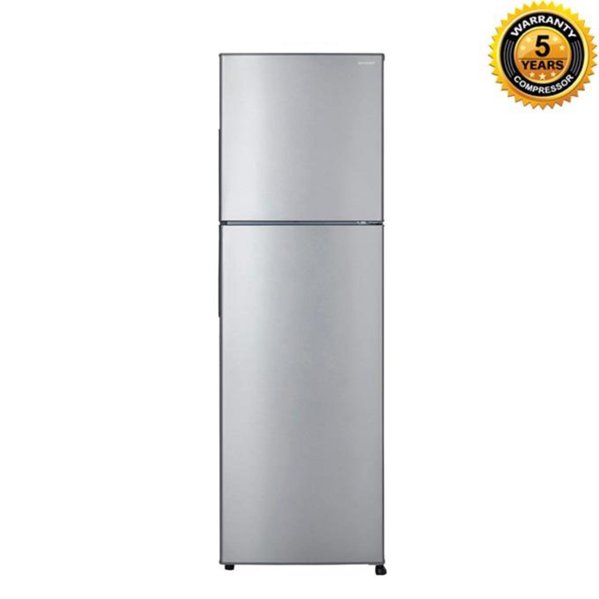 Sj Ek341E Top Mount Refrigerator 272 Liters Silver Sj Ek341E Top Mount Refrigerator 272 Liters Silver