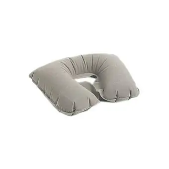 Portable Travel Neck Pillow Gray Buy Online At Best Prices In