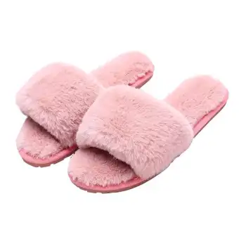 furry slippers online
