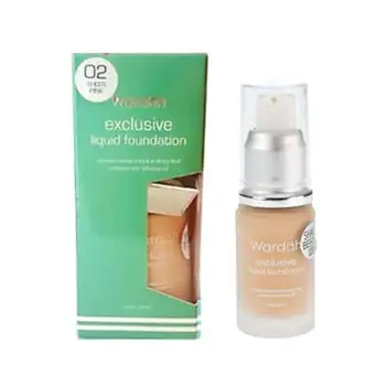 sheer pink wardah foundation