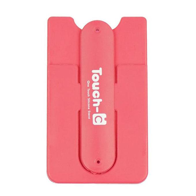 Touch- C Portable Universal Silicone Stand Holder - Red. 