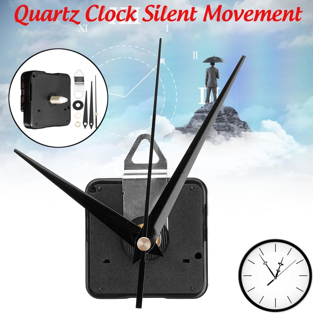 Black Hands Diy Quartz Clock Silent Movement Kit tk.gov.ba