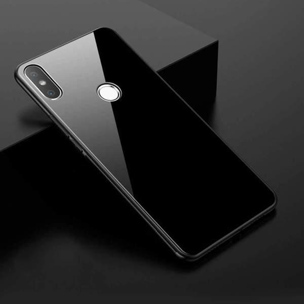 Glass Back Cover For Xiaomi Redmi Note Pro Black