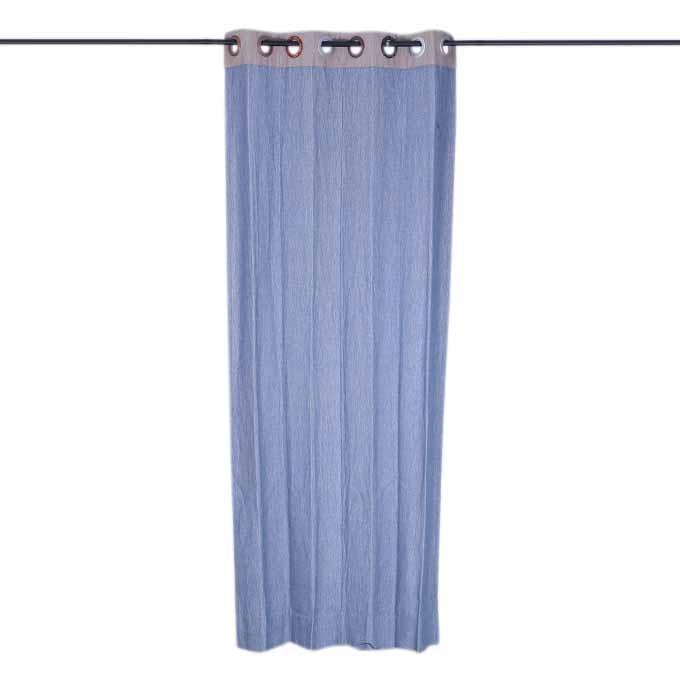 Cotton Curtain Navy Blue Buy Online At Best Prices In