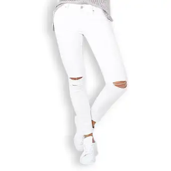 white colour jeans for ladies