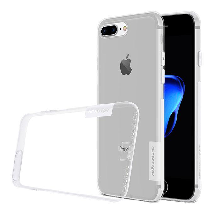 Clear Soft Silicon TPU Protector Case for iPhone 7 Plus - Transparent