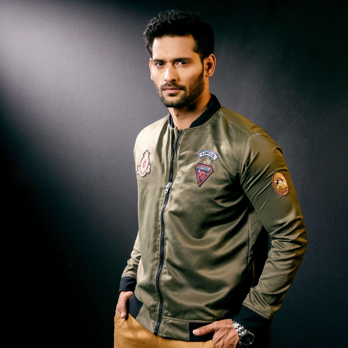 Taffeta Twill Jacket for Men