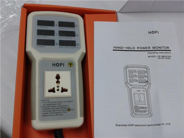 Handheld Power Monitor AC Load Tester - Kings Trading. 