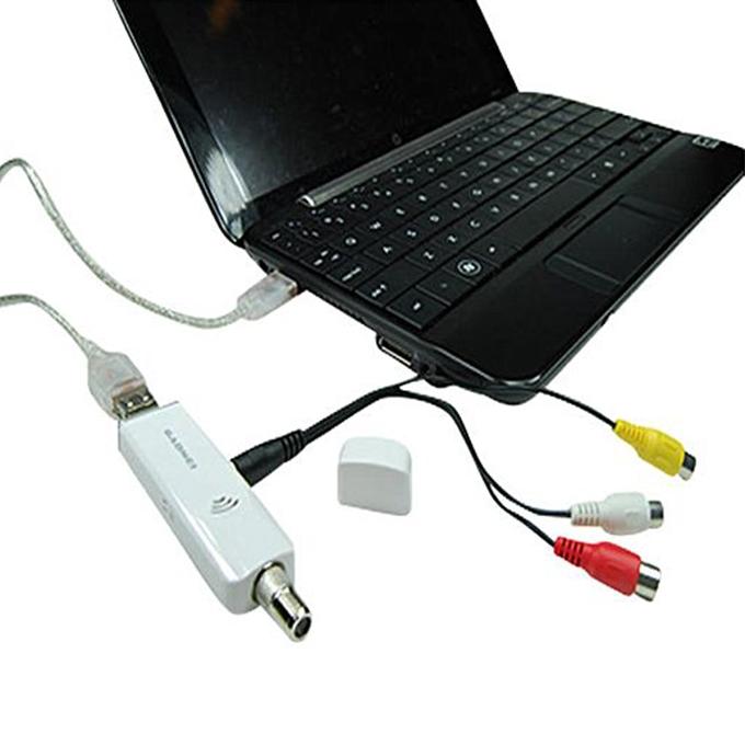 USB TV Card for Laptop and Desktop - White. 