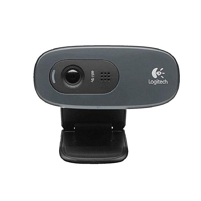Logitech C270 3MP USB Webcam Widescreen 720p Video Calling+Recording with Mic