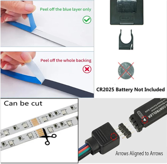 5 Meter USB Led Strip Light RGB 2835 LED Light Bluetooth APP Control With Remote Flexible Lamp Tape Lights. 
