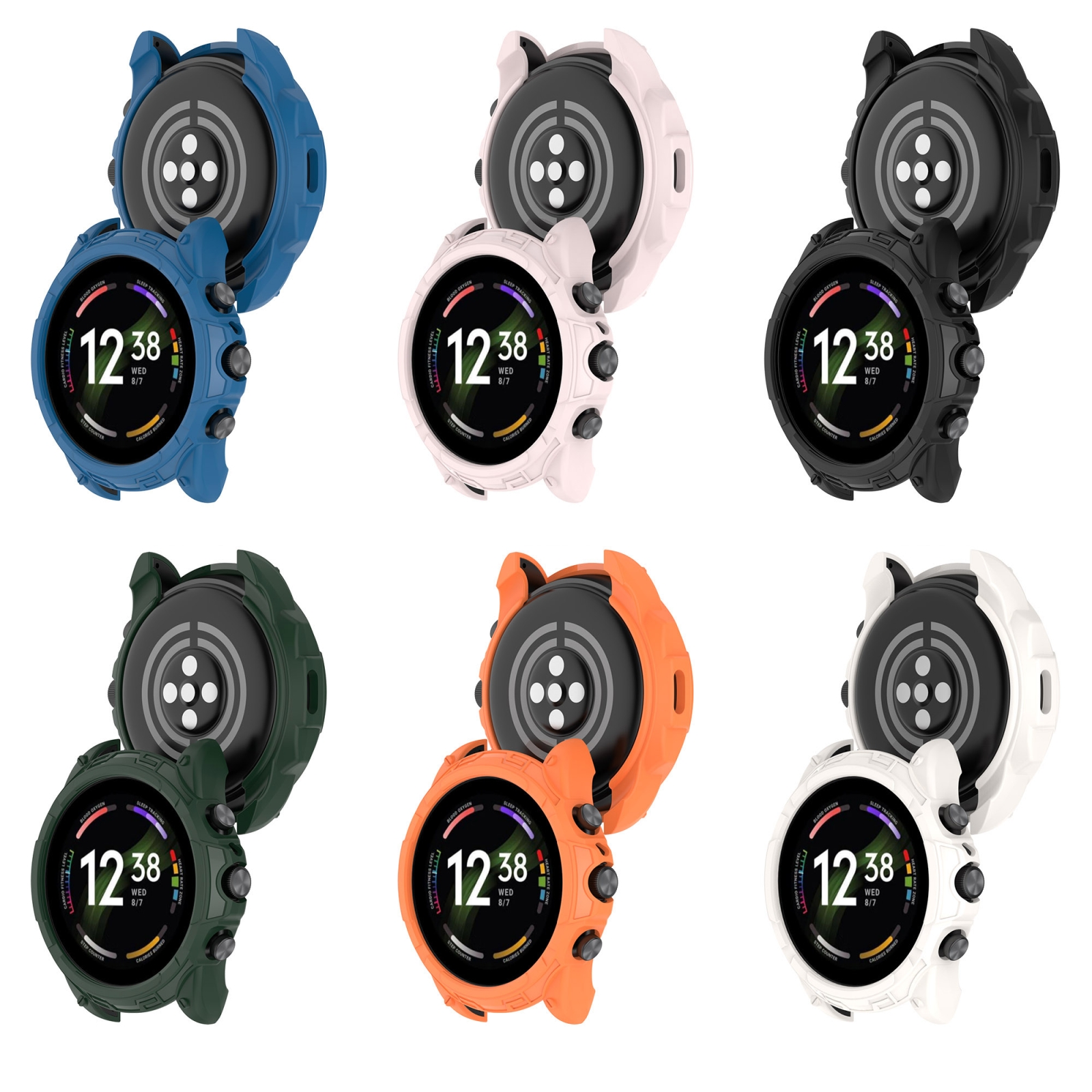 (Ready Stock)For Fossil Gen6 42mm Shockproof TPU Protective Watch Case. 