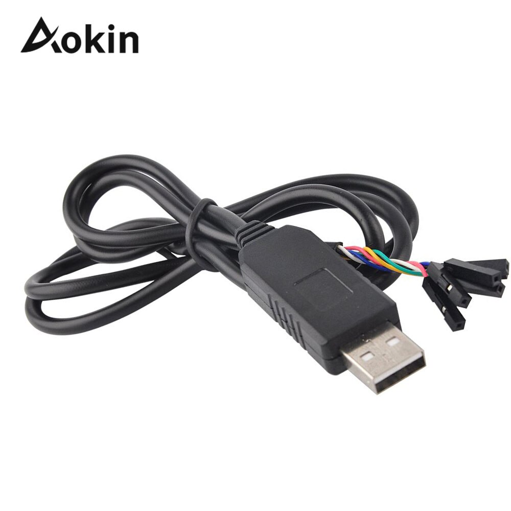 【happy one】FT232 line USB To Serial Cable Line Electric Adapter FTDI Computer FT232RL for Arduino ESP8266. 