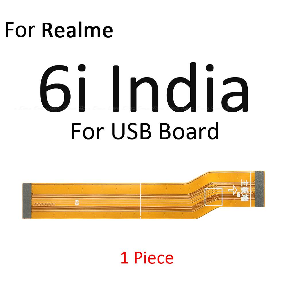 Main Motherboard LCD Display Connector Flex Cable Parts For OPPO Realme 2 3 3i 5 5i 5s 6 6i 6S 7i 7 Pro 4G 5G. 