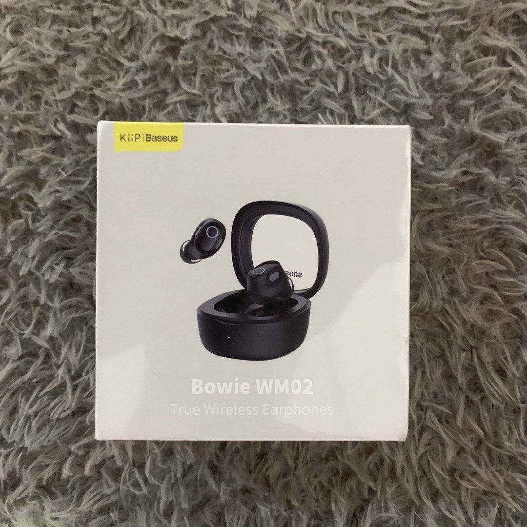 Baseus Bowie WM02 Plus TWS Wireless Earbuds - Bluetooth 5.3, 50H Playtime, Ultra-Low Latency, In-Ear Design, High-Quality Sound Earphone for Men and Women - Nasmik. 