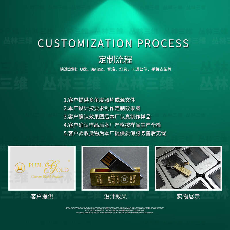 Luminous LED transparent crystal with acrylic lettering, large capacity 3.0, encrypted and stylish USB flash drive. 